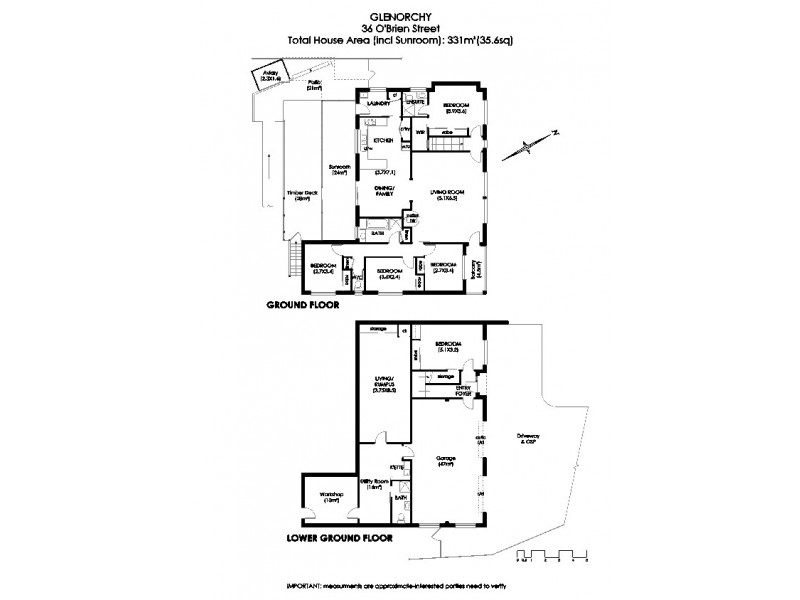 36 O’Brien Street, Glenorchy TAS 7010 Floorplan