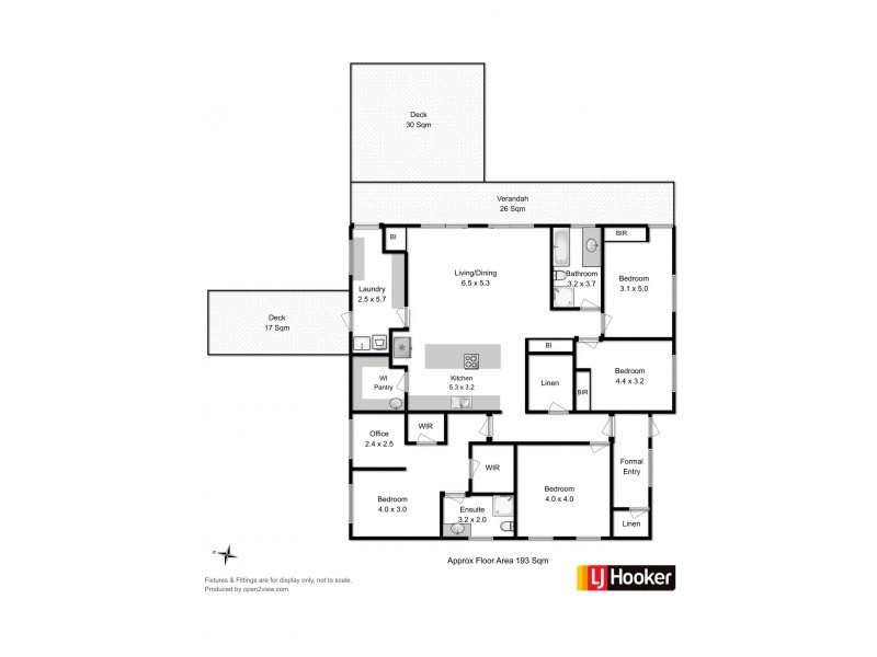 849 Native Corners Road, Campania TAS 7026 Floorplan