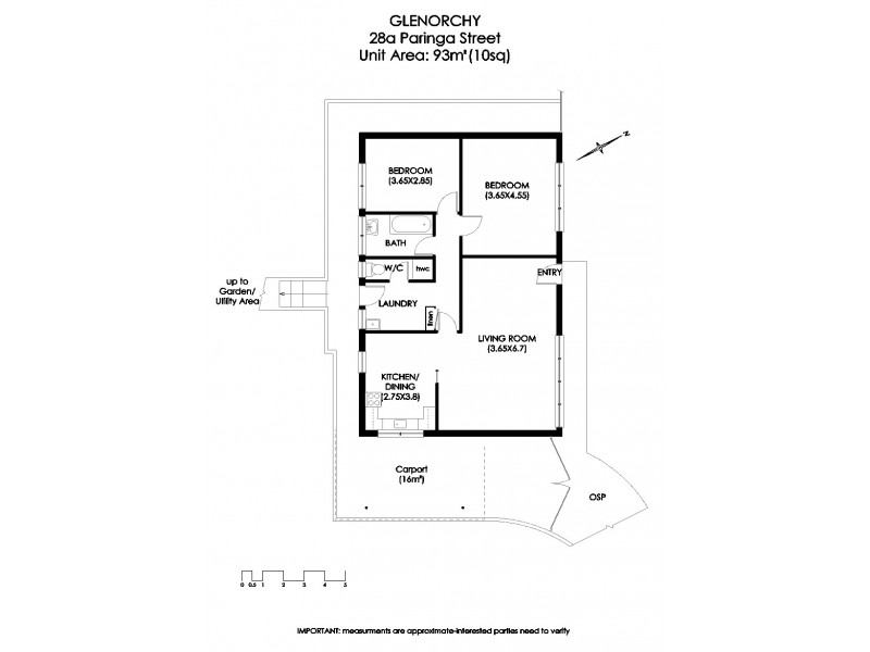 28a Paringa Road, Glenorchy TAS 7010 Floorplan
