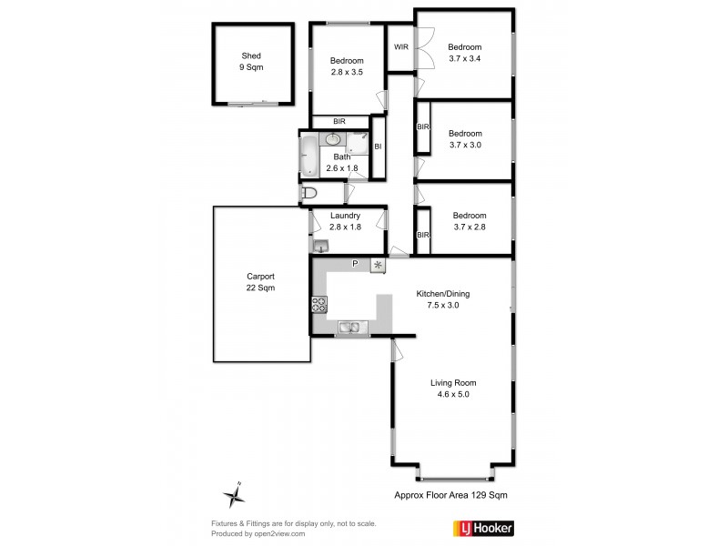 19 Brendan Crescent, Austins Ferry TAS 7011 Floorplan