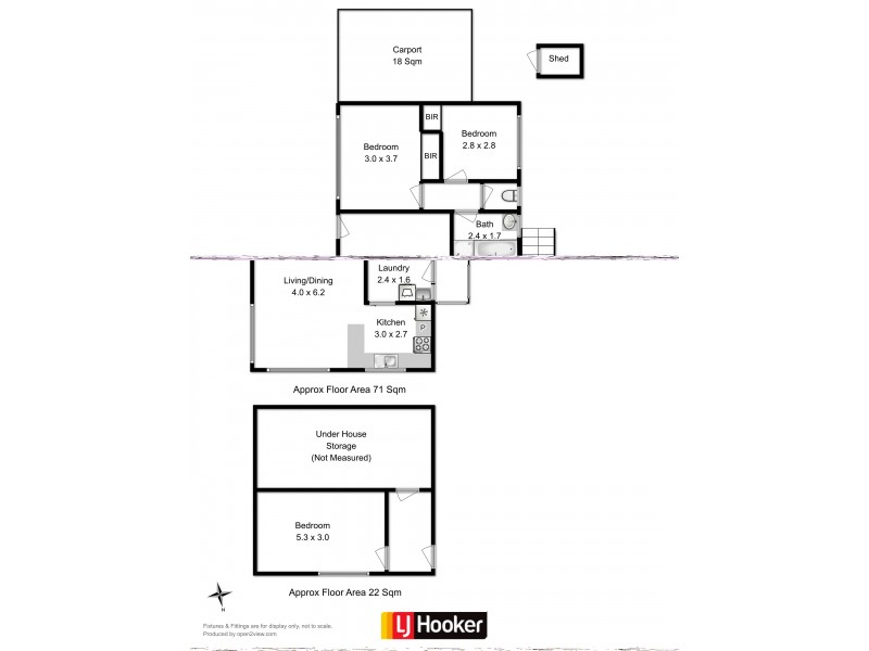 1/109 Berriedale Road, Berriedale TAS 7011 Floorplan