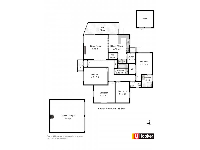 15 Waratah Road, Risdon Vale TAS 7016 Floorplan