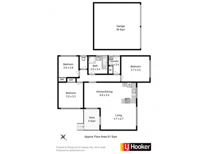 3/54 Swan Street, Bagdad TAS 7030 Floorplan