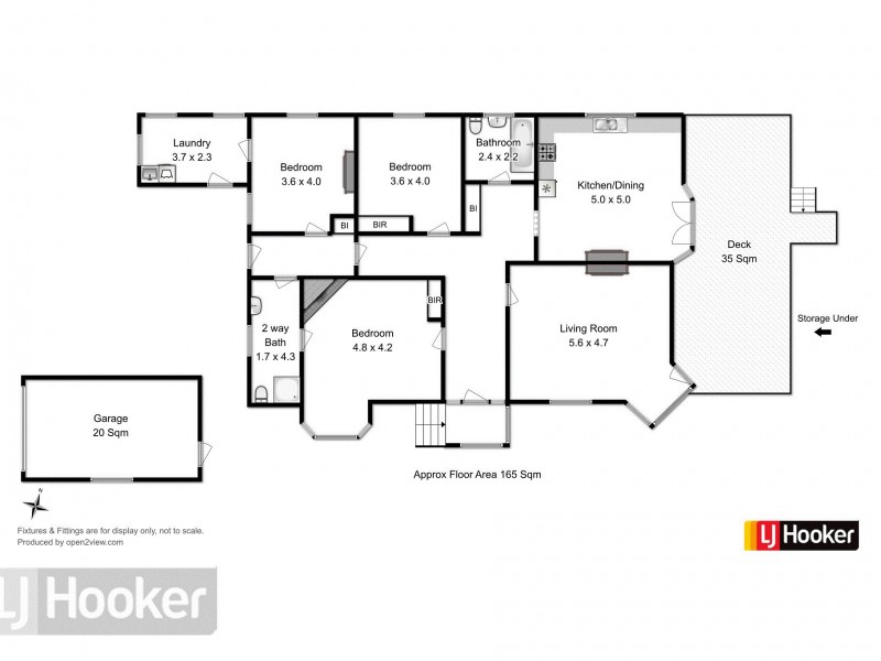 22 Boa Vista Road, New Town TAS 7008 Floorplan