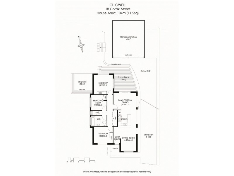 18 Coraki Street, Chigwell TAS 7011 Floorplan