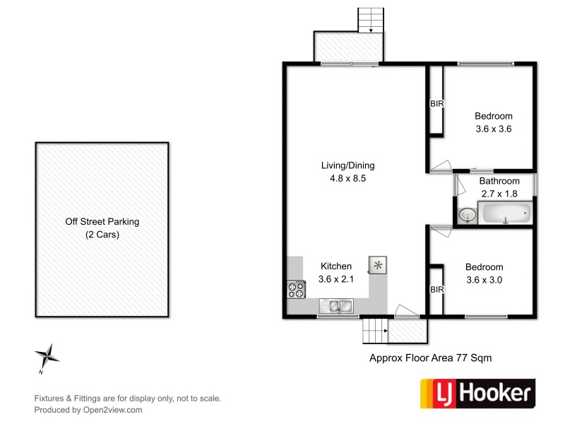 Unit 2/6 Birubi Place, Herdsmans Cove TAS 7030 Floorplan