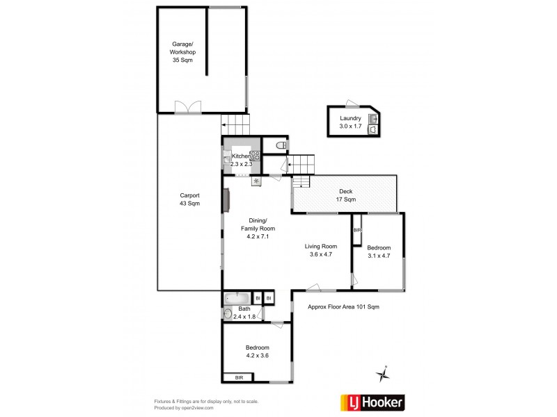 11 West Street, Maydena TAS 7140 Floorplan