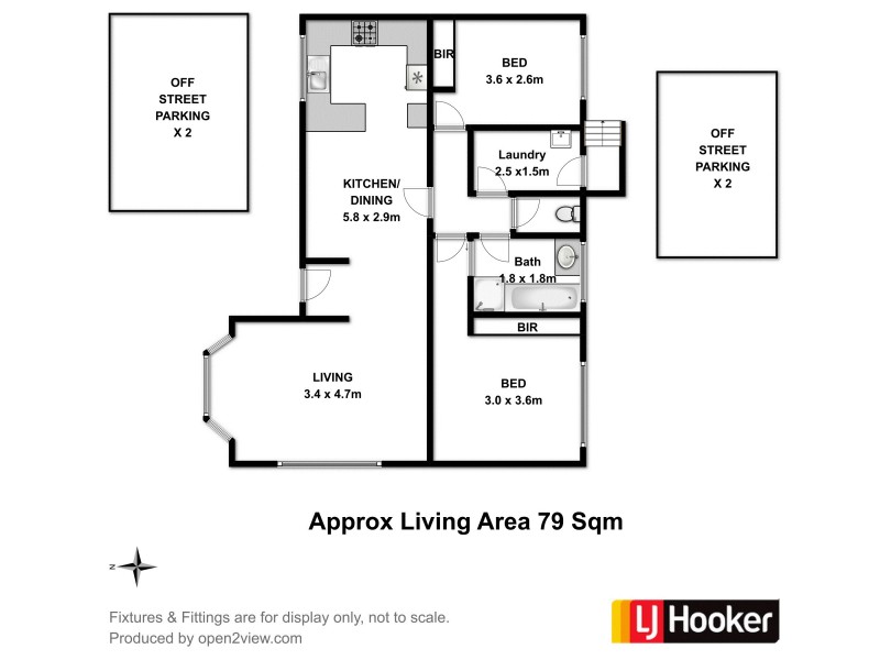 Unit 2/73 Butler Avenue, Moonah TAS 7009 Floorplan