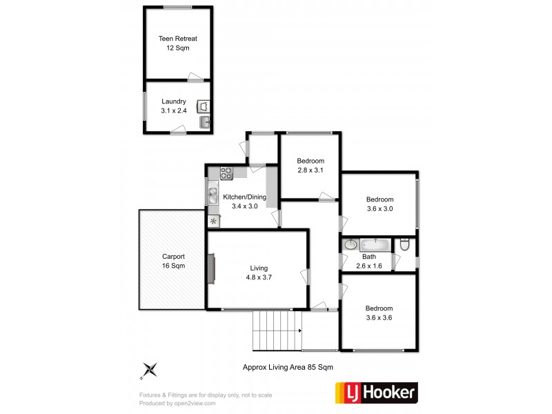 9 Sherwood Road, West Moonah TAS 7009 Floorplan