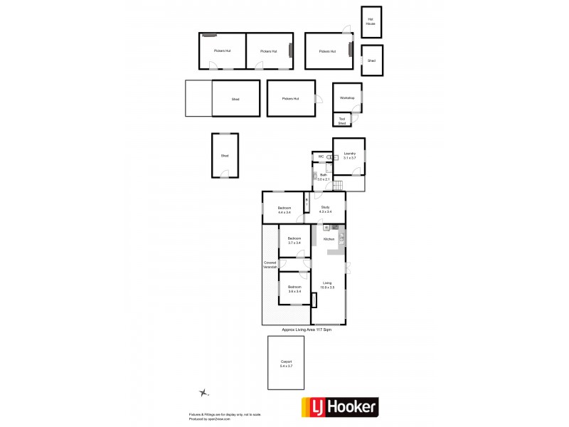 134 Fairy Glen Road, Collinsvale TAS 7012 Floorplan