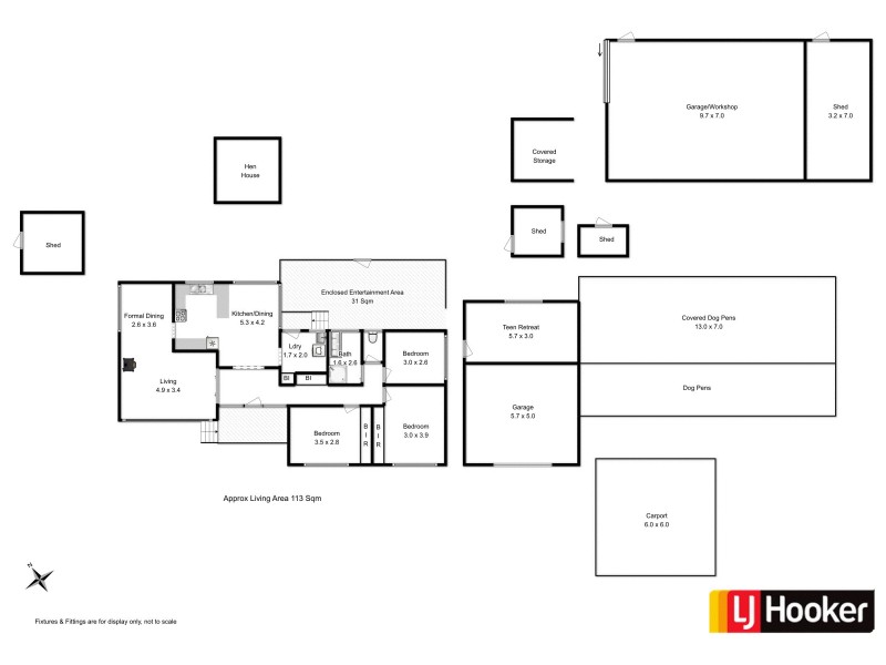 872 Middle Tea Tree, Tea Tree TAS 7017 Floorplan