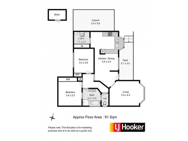 Unit 8/163 Main Road, Austins Ferry TAS 7011 Floorplan