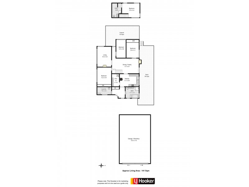 652 Collins Cap Road, Collinsvale TAS 7012 Floorplan
