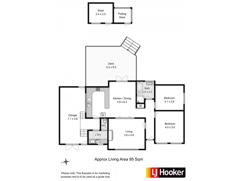 99 Central Avenue, Moonah TAS 7009 Floorplan