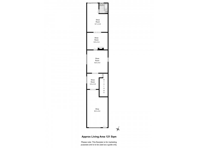 54 High Street, New Norfolk TAS 7140 Floorplan
