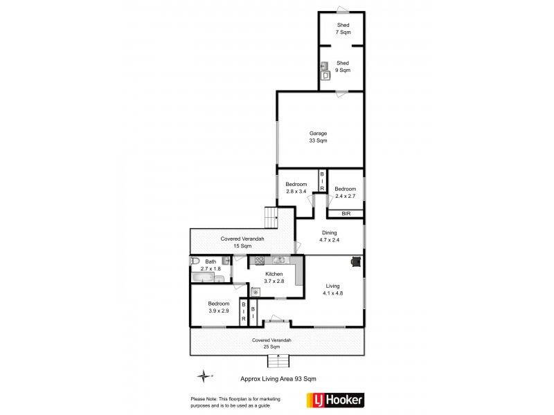 14 Le Compte Place, Bagdad TAS 7030 Floorplan