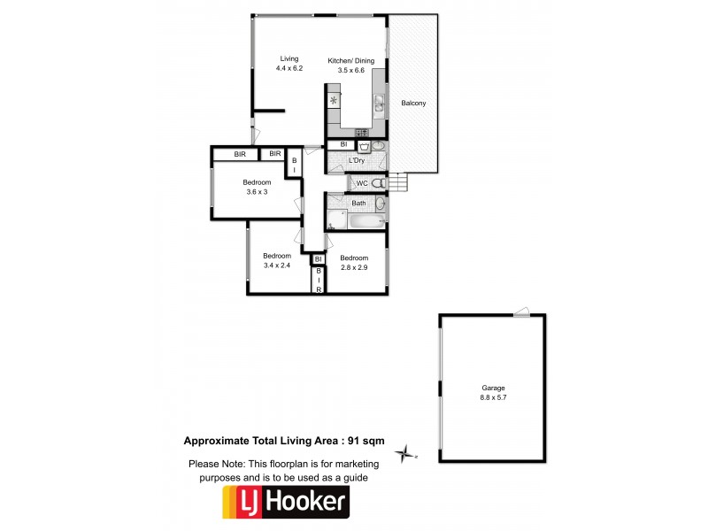 5 Murphy Court, Granton TAS 7030 Floorplan