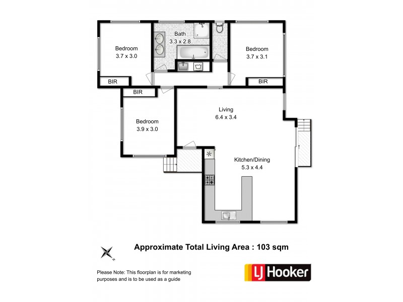 10A Anfield Street, Glenorchy TAS 7010 Floorplan