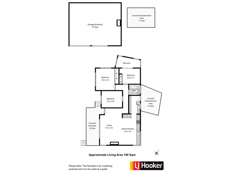14 Fairfax Terrace, New Norfolk TAS 7140 Floorplan