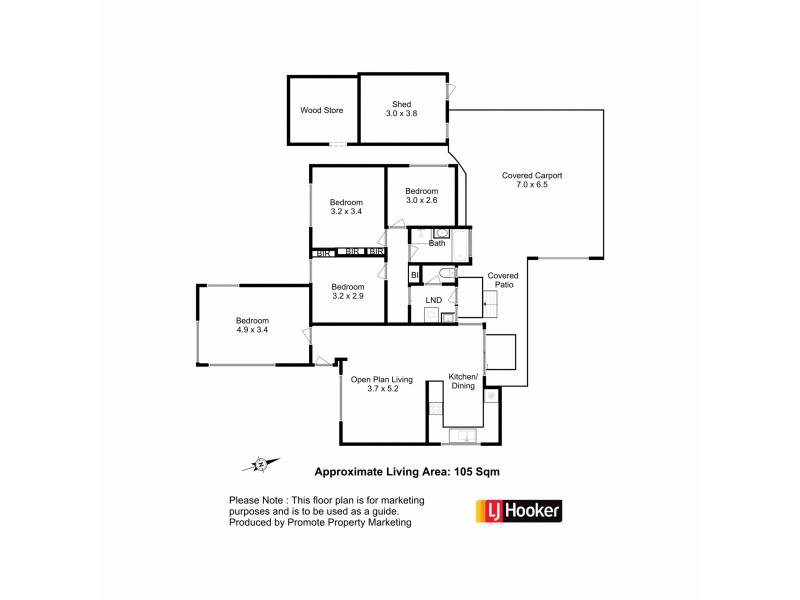 22 Salier Street, Bridgewater TAS 7030 Floorplan