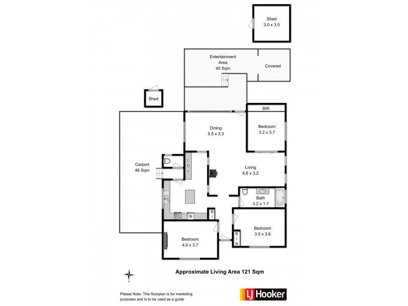 23 Derwent Terrace, New Norfolk TAS 7140 Floorplan
