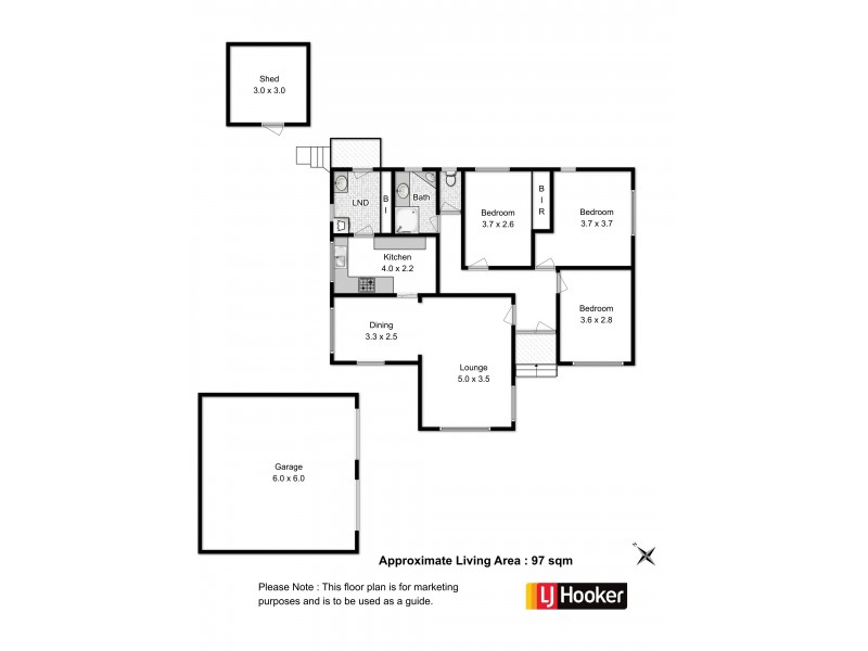 12 Oakwood Court, Bridgewater TAS 7030 Floorplan