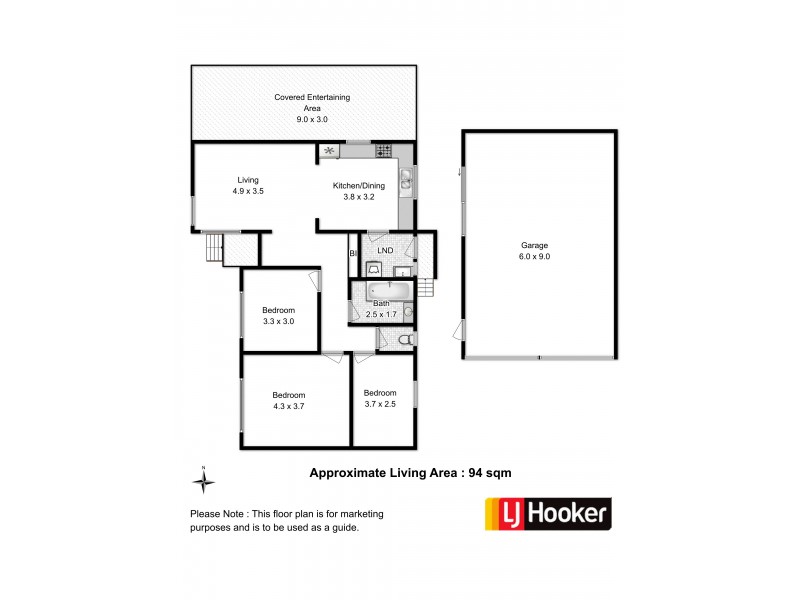 118 Duntroon Drive, Rokeby TAS 7019 Floorplan