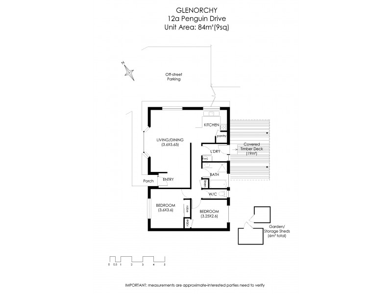2/12 Penguin Drive, Glenorchy TAS 7010 Floorplan