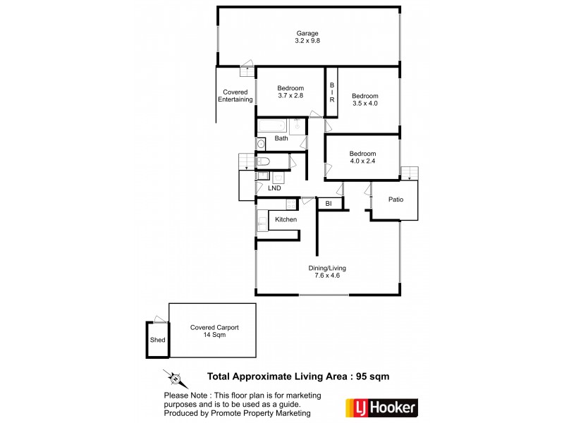 3 Barwon Place, Glenorchy TAS 7010 Floorplan