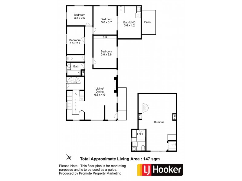 1/150 Springfield Avenue, West Moonah TAS 7009 Floorplan
