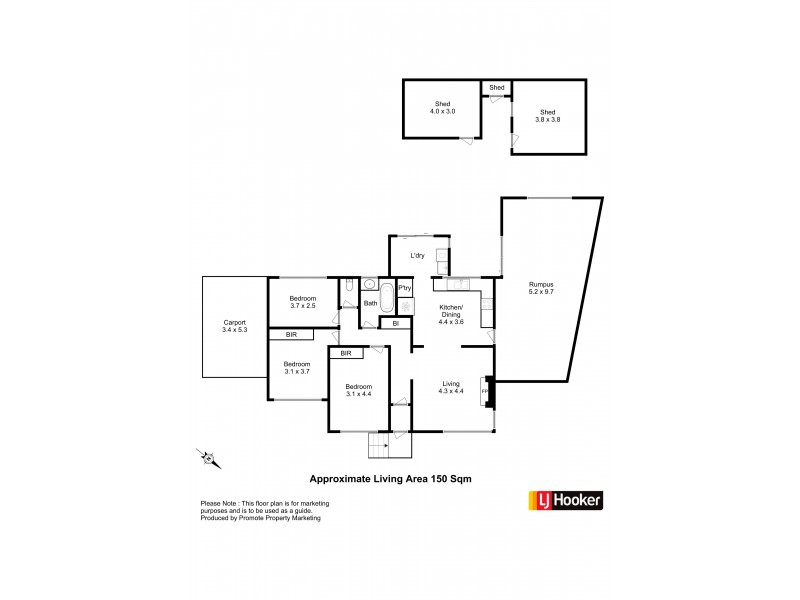 6 Farrow Place, Bridgewater TAS 7030 Floorplan