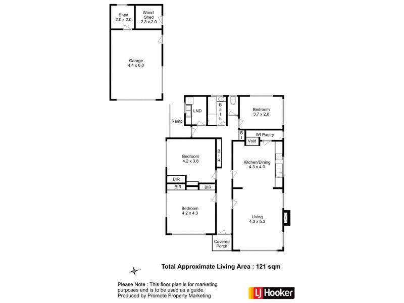 3 Queen Street, Bothwell TAS 7030 Floorplan