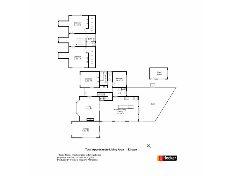 8 Baldwin Place, Lenah Valley TAS 7008 Floorplan