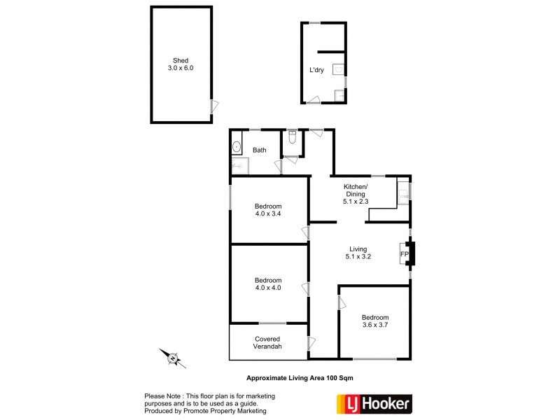 57 Elwick Road, Glenorchy TAS 7010 Floorplan