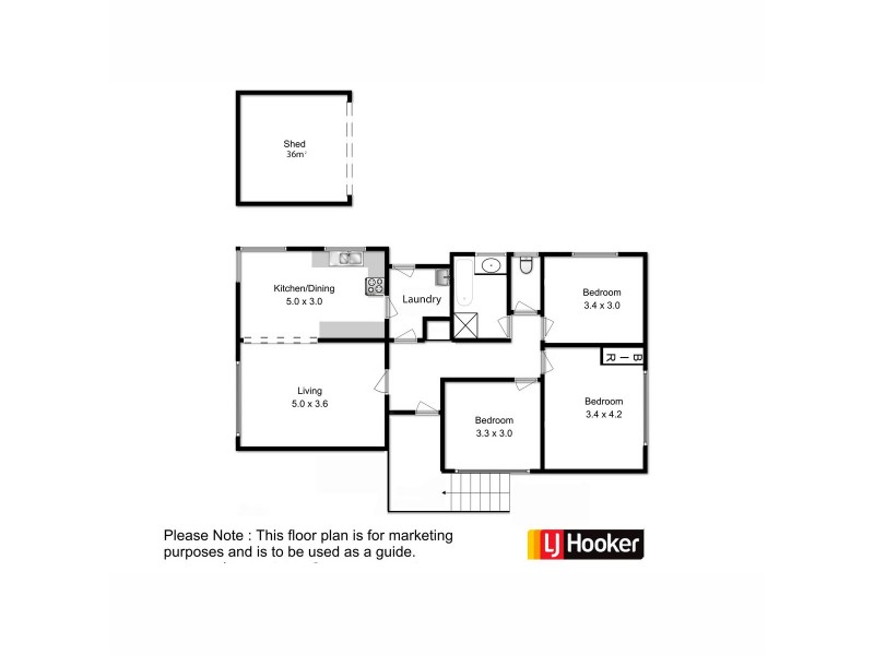 51 Tottenham Road, Gagebrook TAS 7030 Floorplan
