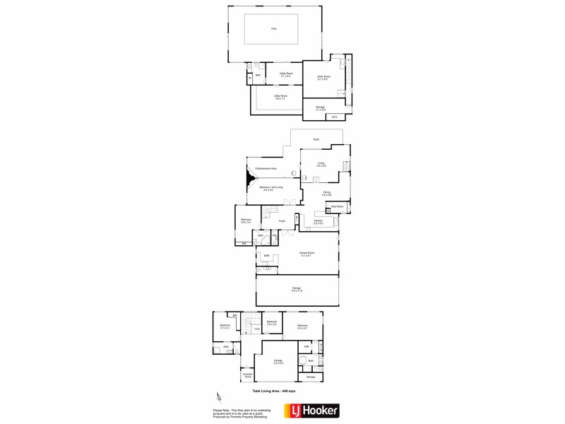1 Cutler Place, West Moonah TAS 7009 Floorplan