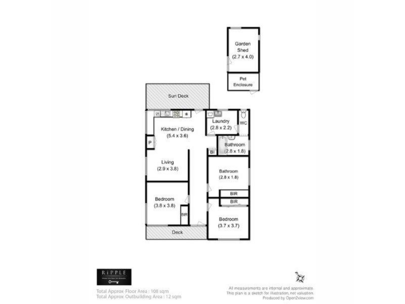 23 Bowden Street, Glenorchy TAS 7010 Floorplan