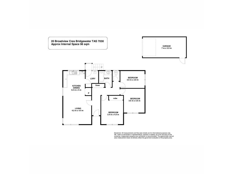 20 Broadview Crescent, Bridgewater TAS 7030 Floorplan