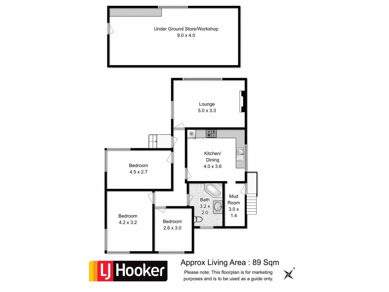 1/24 Arundel Street, Derwent Park TAS 7009 Floorplan