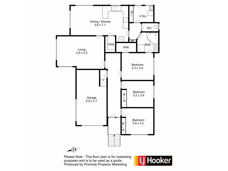 41 Barossa Road, Glenorchy TAS 7010 Floorplan
