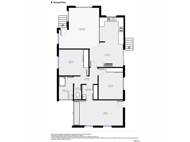 1/3 Willow Walk, Austins Ferry TAS 7011 Floorplan