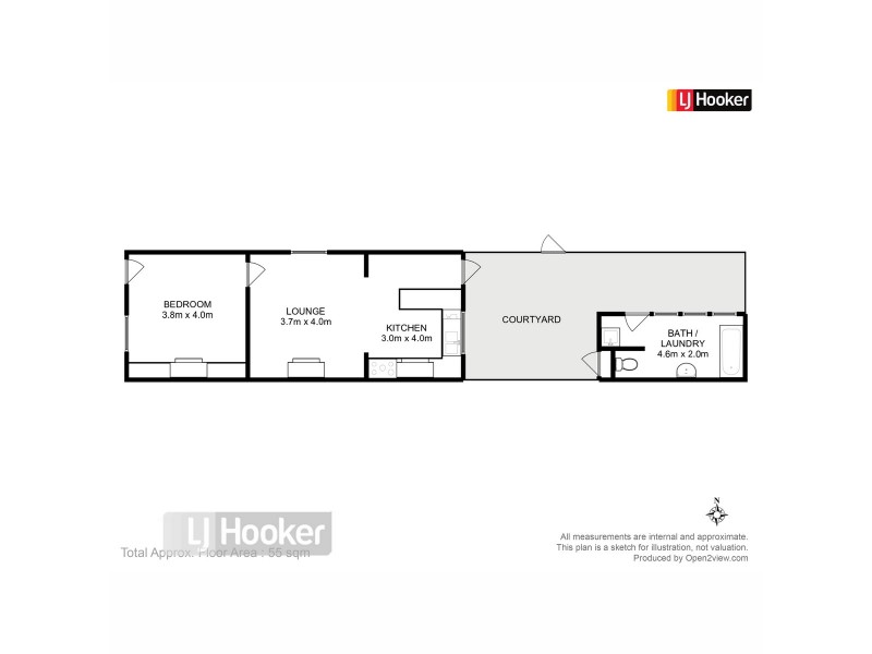 4 South Street, Battery Point TAS 7004 Floorplan