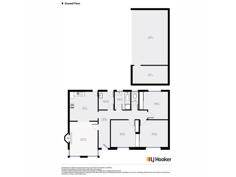3385 Channel Highway, Woodbridge TAS 7162 Floorplan
