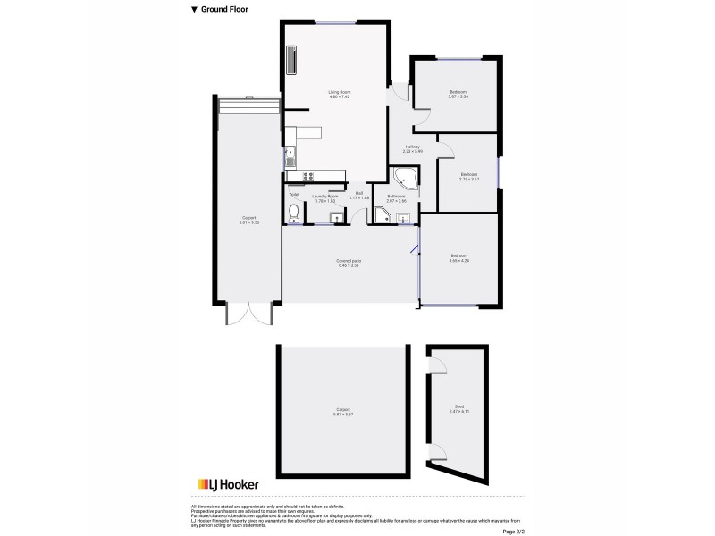 32 Barossa Road, Glenorchy TAS 7010 Floorplan
