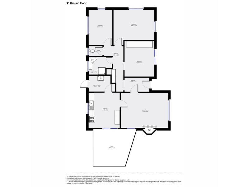 1/199 Bligh Street, Warrane TAS 7018 Floorplan