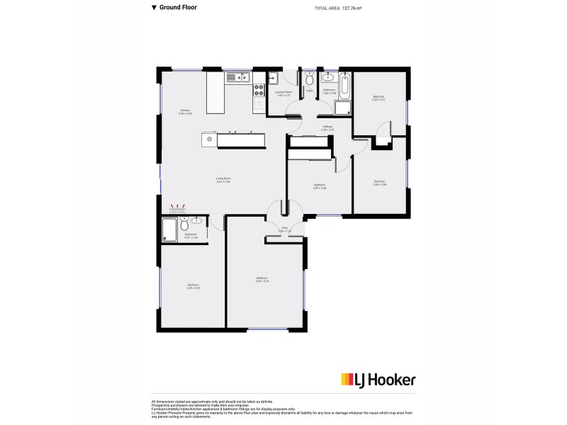9 Jordan Place, Bridgewater TAS 7030 Floorplan