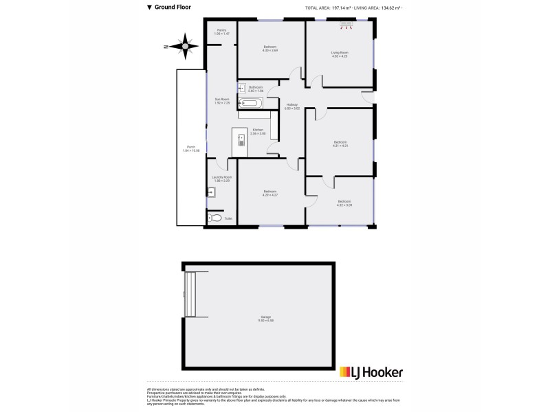 16 Garden Road, Moonah TAS 7009 Floorplan