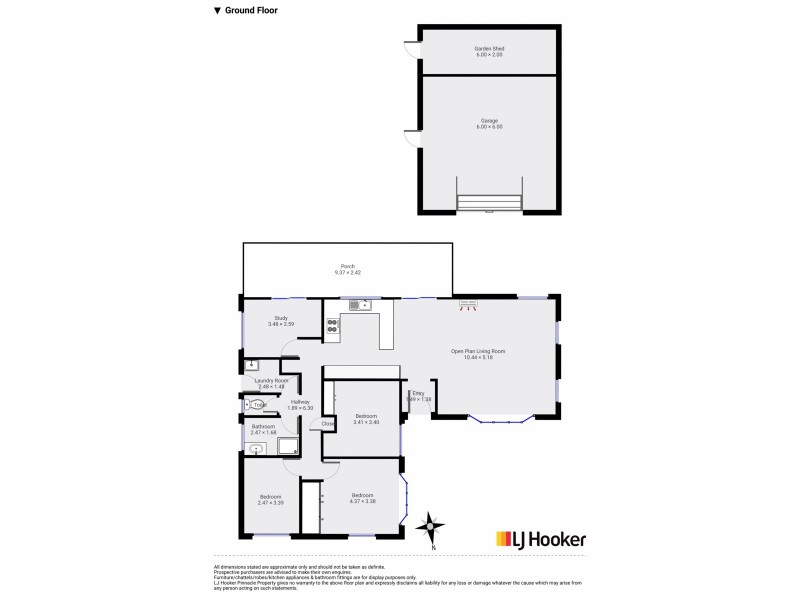 2 Gerwaine Court, Old Beach TAS 7017 Floorplan