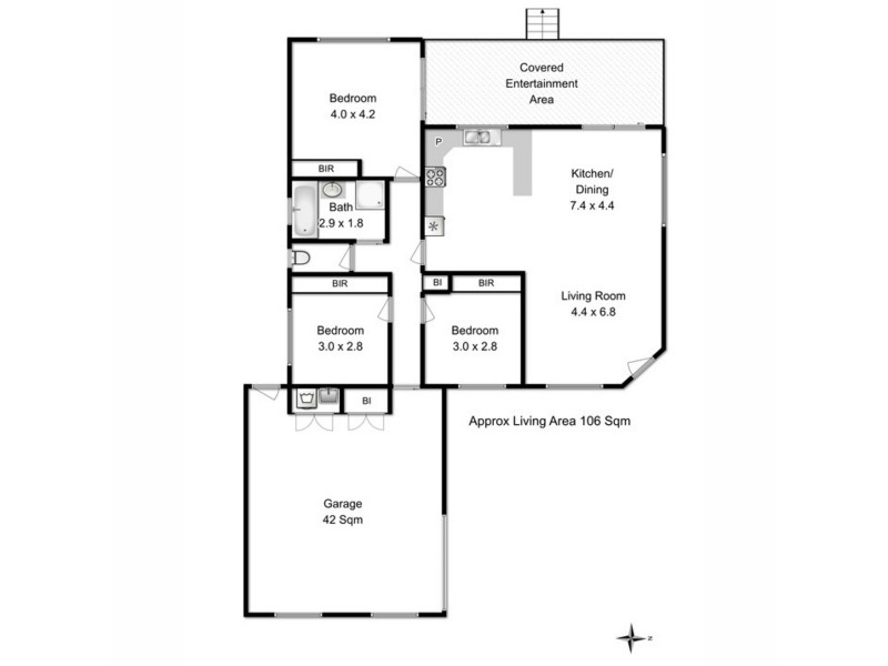 18 Arunta Crescent, Chigwell TAS 7011 Floorplan