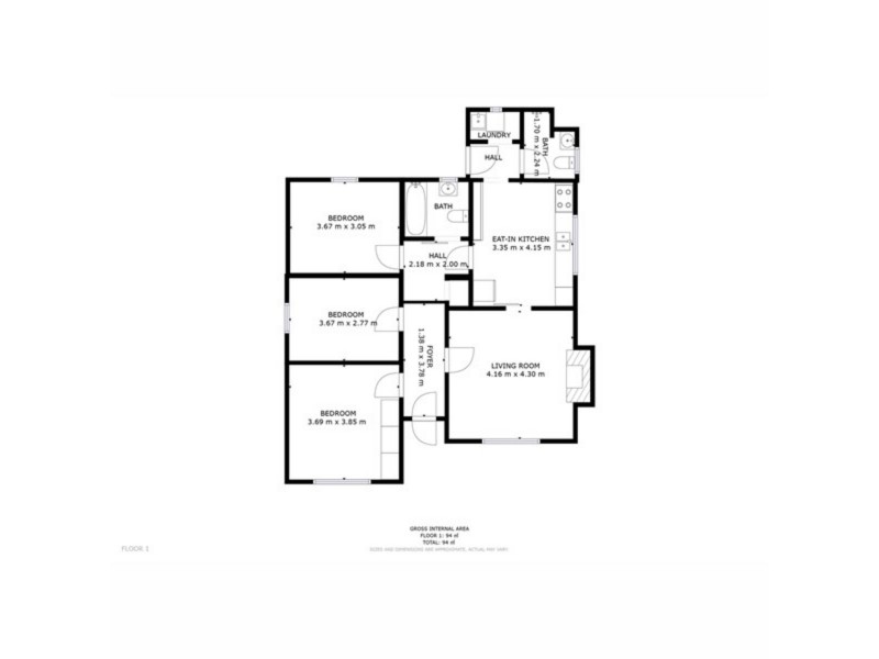 18 Elwick Road, Glenorchy TAS 7010 Floorplan